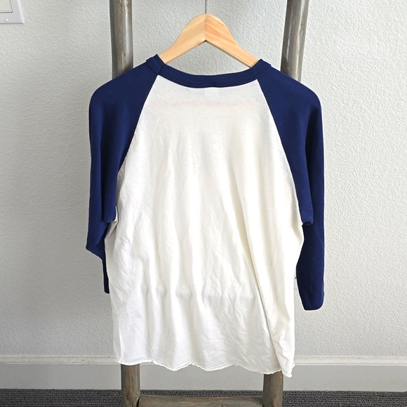 Contrast Raglan Long Sleeve T-Shirt Large - Picture 2 of 2